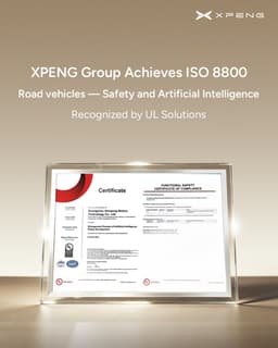 XPENG Earns ISO 8800 AI Safety Certification