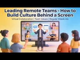 Leading Remote Teams - How to Build Culture Behind a Screen (5 Minutes)