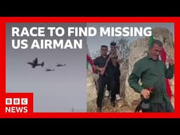 Trump threatens ‘hell’ on Iran as search for missing airman continues | BBC News