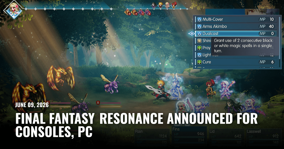Final Fantasy Resonance Announced for Consoles, PC