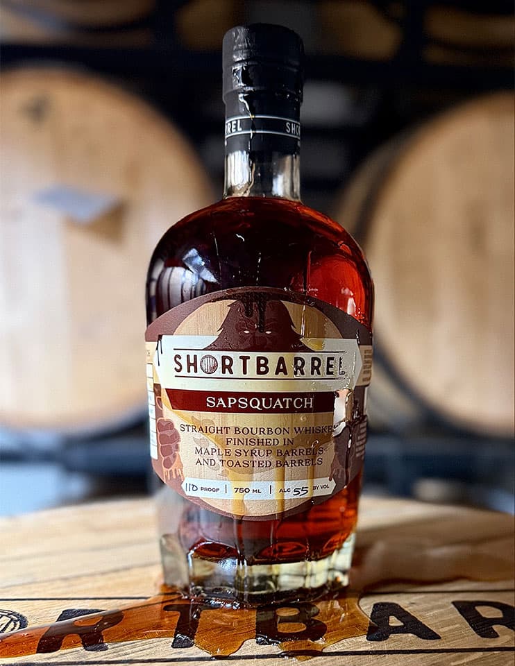 Shortbarrel Announces New Batch of Sapsquatch Sugar Maple Finished Bourbon