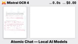 @sophiamyang: Nice demo on Mistral OCR4!