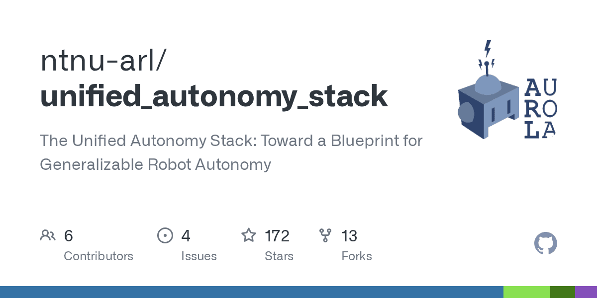 ntnu-arl/unified_autonomy_stack: The Unified Autonomy Stack