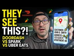 Which App Is Most Private!? Doordash vs. Uber Eats vs. Spark vs. Instacart vs. Lyft