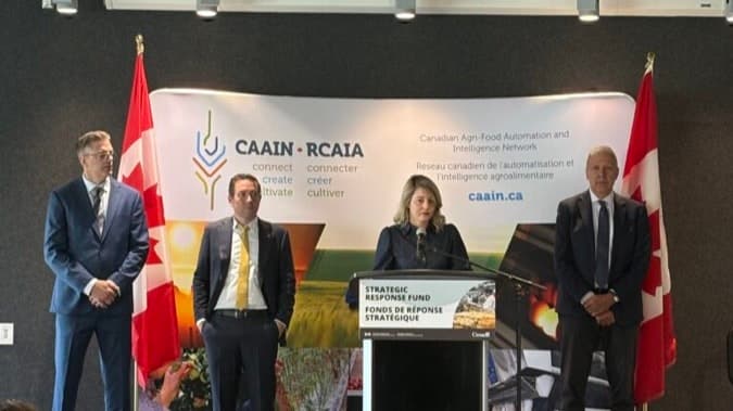 Canada backs agri-food network CAAIN with C$50M grant