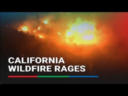 Evacuations ordered as Springs Fire rages in California | ABS-CBN News