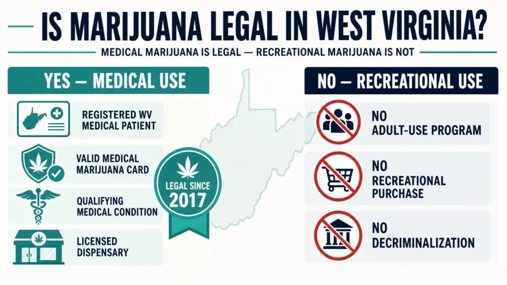 Is Marijuana Legal in West Virginia? 2026