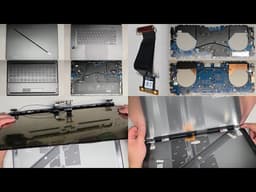 ASUS ROG Zephyrus G16 GU605C Disassembly SSD Upgrade Battery LCD Screen Cable Fan Replacement Repair