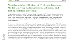Nemotron-Labs-Diffusion: A Tri-Mode Language Model Unifying Autoregressive, Diffusion, and Self-Speculation Decoding
