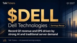 Dell Technologies Q1 2027 Earnings: AI Drives Record ...