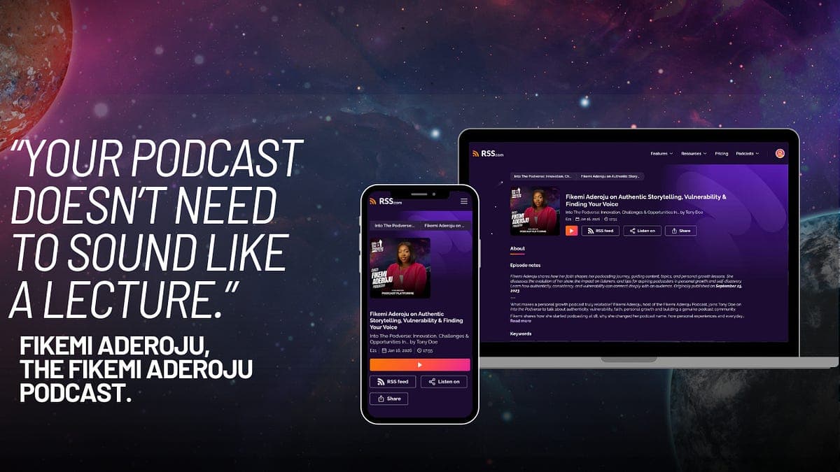 Your Podcast Doesn't Need to Sound Like a Lecture