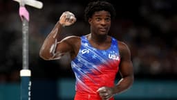 Frederick Richard halfway to first U.S. all-around ...