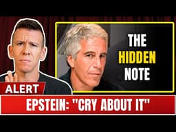The Epstein Note They Never Wanted Us To See