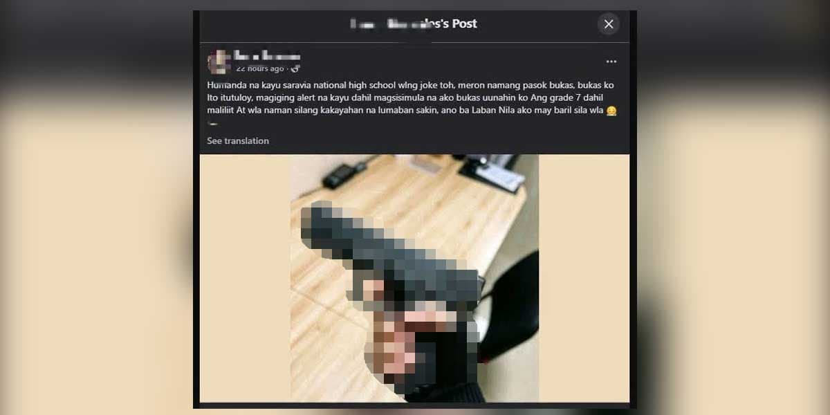 E.B. Magalona police warn public over online threat - Daily Guardian