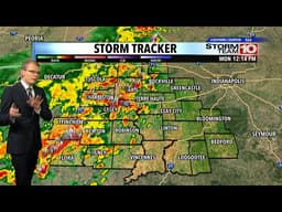 Tracking Monday afternoon storms