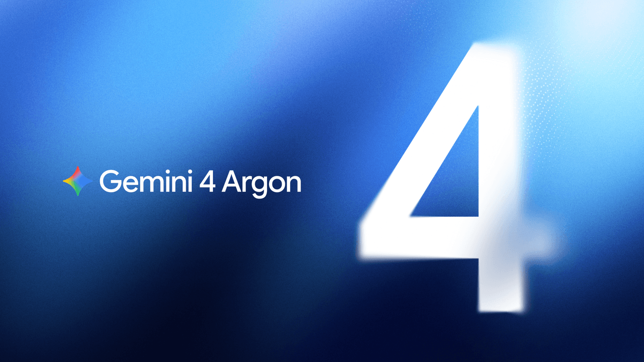 Gemini 4 Argon：邁向先進智慧的下一個時代