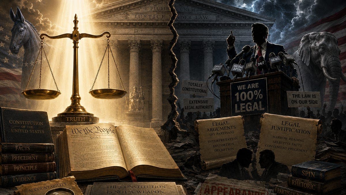 The legal and constitutional stands that Republikkkans are taking that ARE NOT TRUE or LEGAL