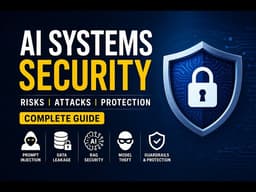 Q.5 AI System Security Risks Explained | LLM Security & Guardrails