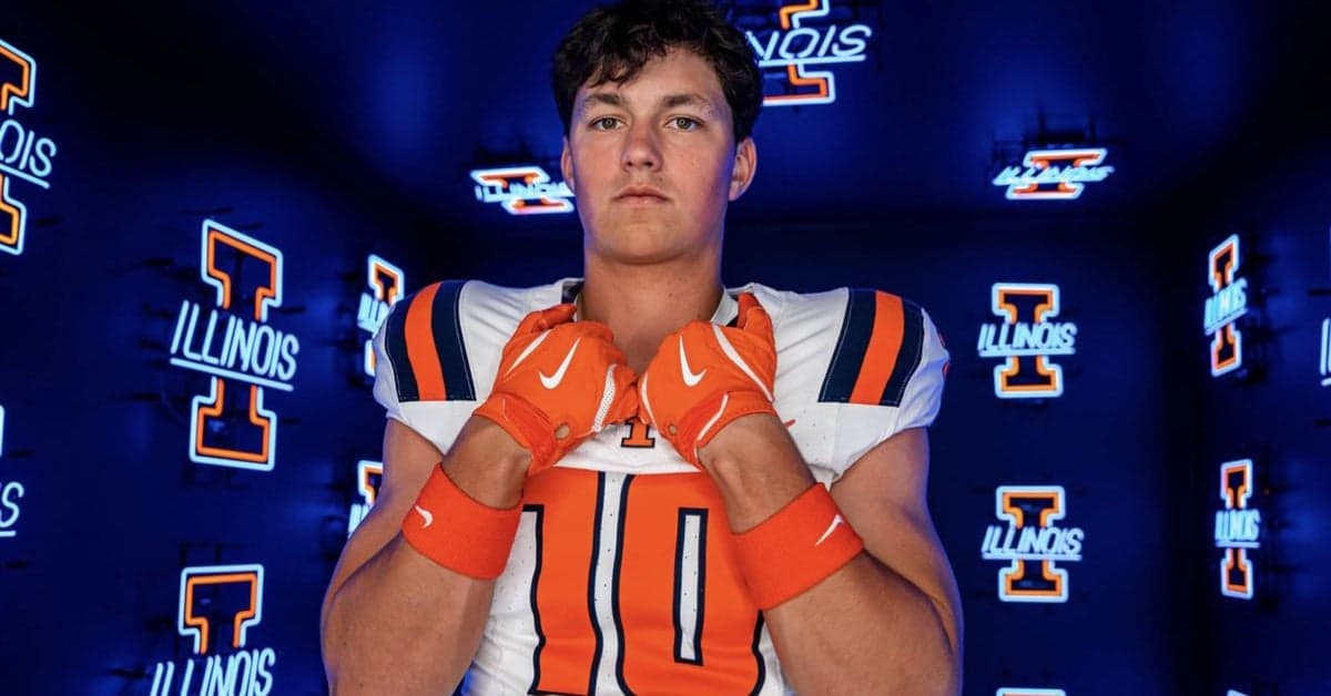 COMMIT: Illini land three-star 2027 Iowa TE Cade Newman