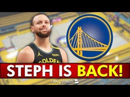 🚨The Warriors Just Got GREAT NEWS… Right?