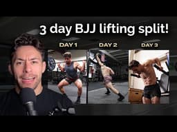 The Best 3 Day Lifting Split For BJJ (Condensed Conjugate For Combat Sports Athleticism!)