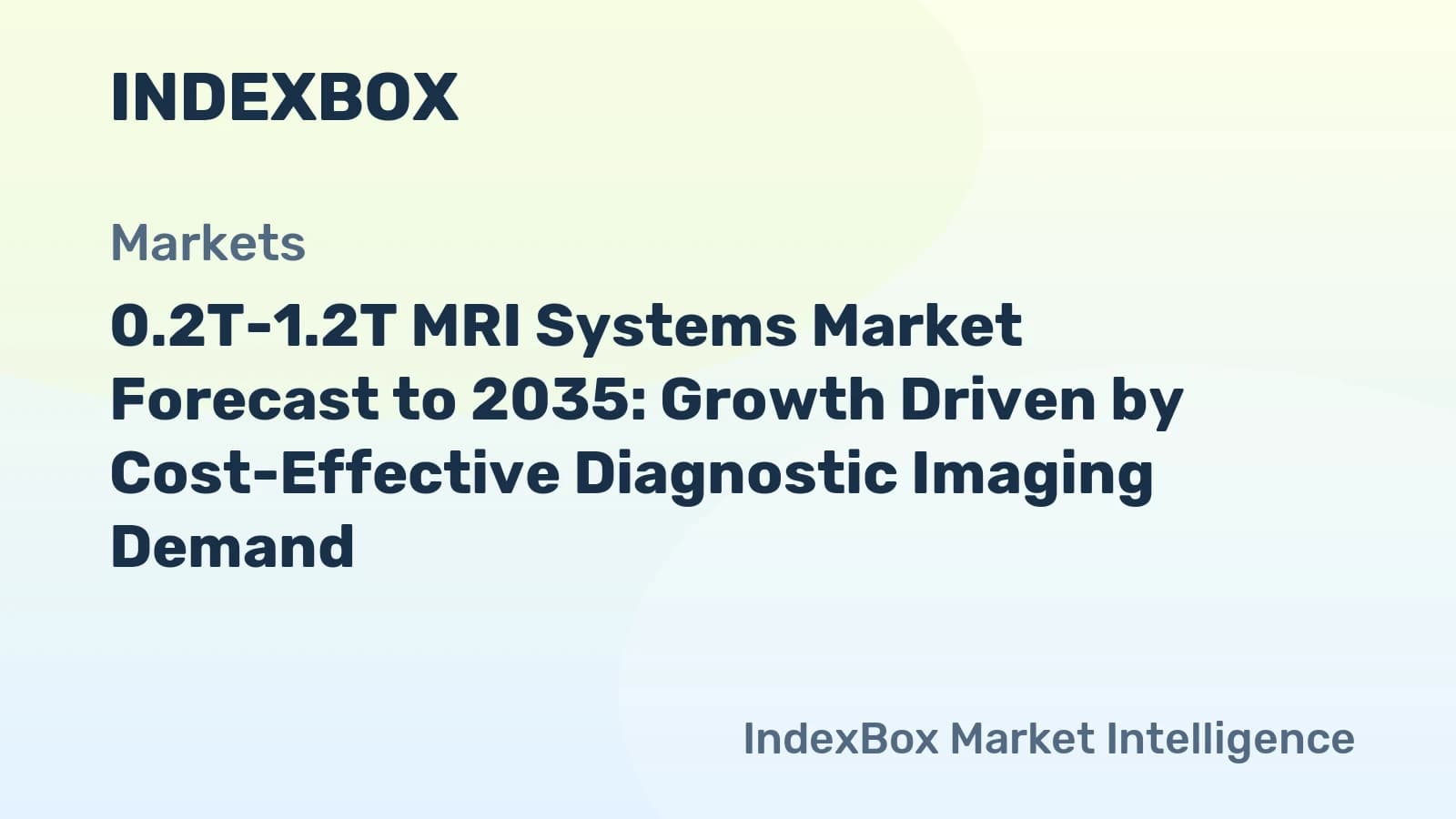 0.2T-1.2T MRI Systems Market To 2035: Cost-Effective ...