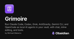 Grimoire - Obsidian Plugin