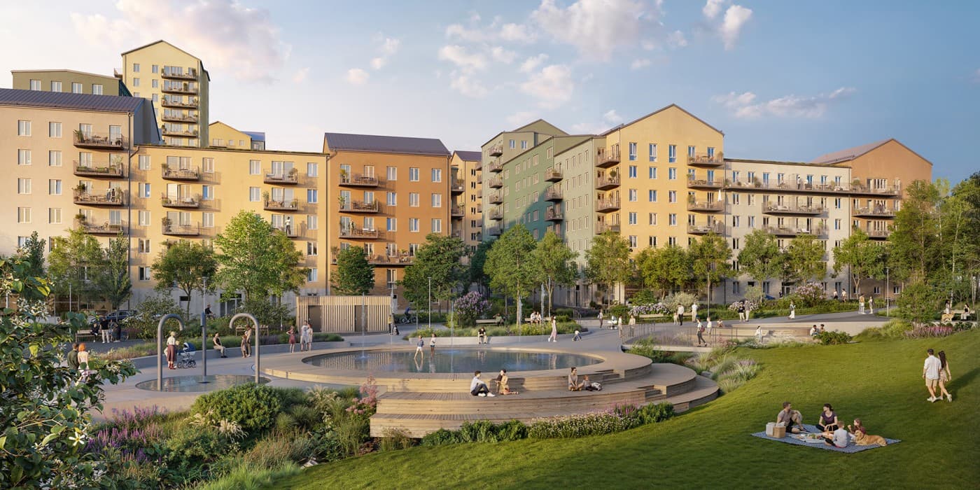 Green light for the new Victoria district in Stockholm