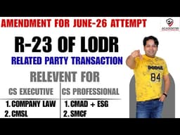 AMENDMENT FOR JUNE-26 | RPT | RELATED PARTY TRANSACTIONS 