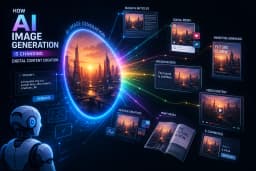AI Image Generation in Digital Content Creation