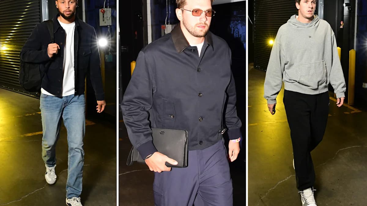 Lakers, Warriors stars flex their fashion game before ...