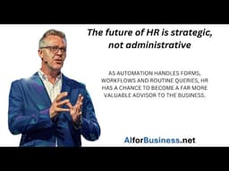 The future of HR is strategic, not administrative