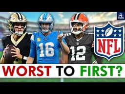 Ranking The NFL Teams Most Likely To Go From WORST To FIRST In 2026