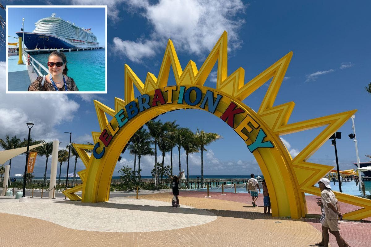 I went to Carnival's Celebration Key — here's what I did for free
