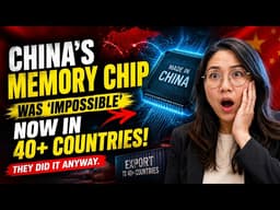 The Domestic Memory Chip China Was Technically Impossible to Build  Its Now Shipping to 40 Countries
