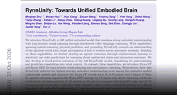 Paper page - RynnUnify: Towards Unified Embodied Brain