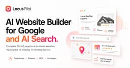 LocusPilot: AI Website Builder for Google + AI Search (GEO ...
