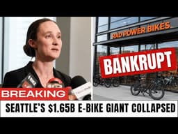 3 MIN AGO: Rad Power Bikes Bankruptcy EXPOSES Seattle’s Economy | US FOCUS TODAY