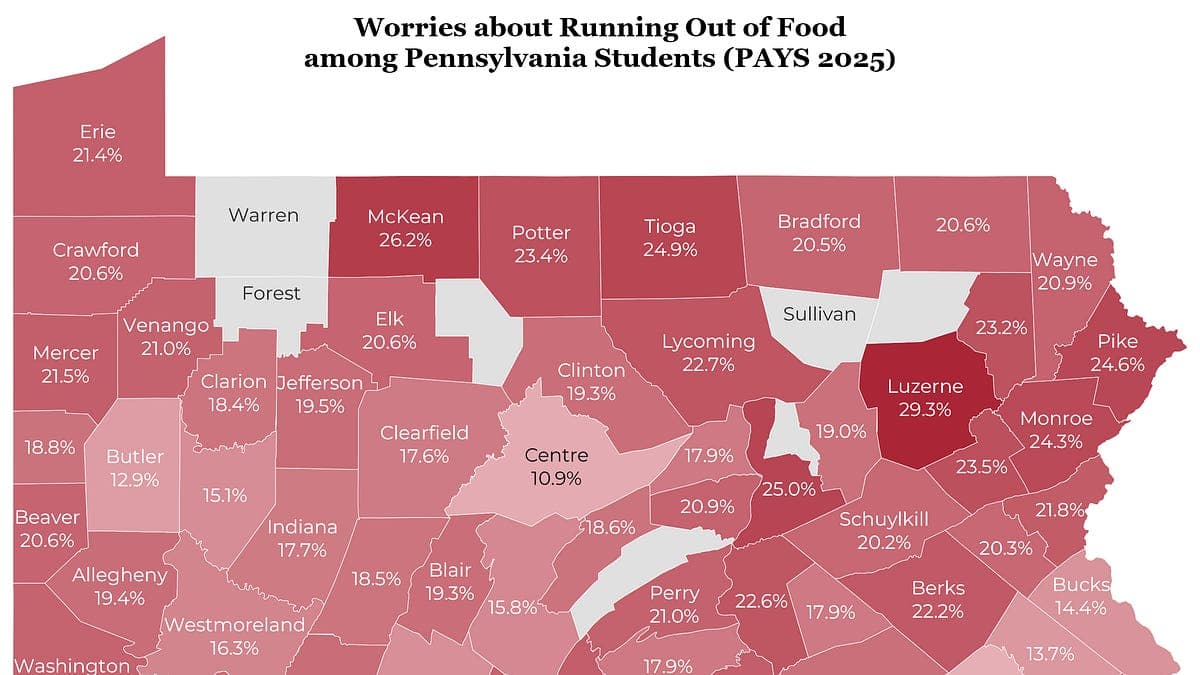 Policy Blog: Food Insecurity among Pennsylvania Students
