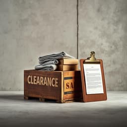 Mass Retail Clearance Alerts