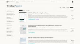 @_akhaliq reposted: The current top-trending paper on https://t.co/tOqTY2ZA6h is HRM-Text, which is ...
