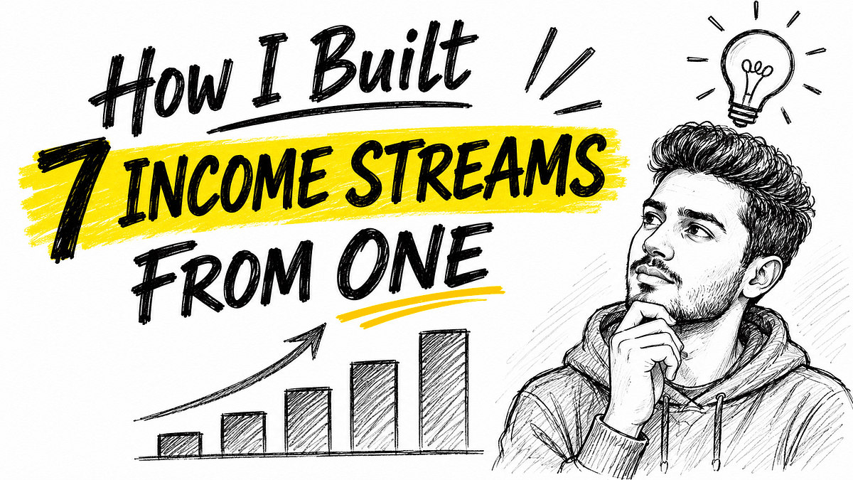 How I Built 7 Income Streams From One Skill