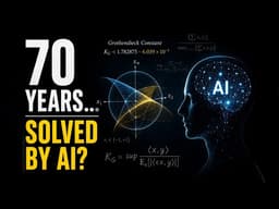 AI Just Solved a 70 Year Old Math Problem | The Grothendieck Constant Breakthrough
