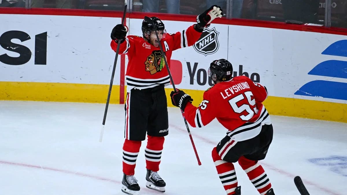 What Blackhawks' Patrick Kane said after setting US-born ...