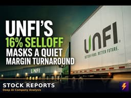 UNFI's 16% Selloff Masks a Quiet Margin Turnaround
