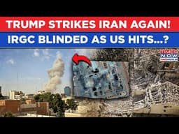 US Strikes Iran! IRGC Blinded After Hormuz Fire As Trump's Military Bombs Major Radar Sites?