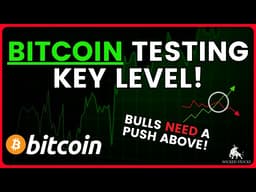 Bitcoin Is Coiling Above a Key Level — One Break Changes Everything
