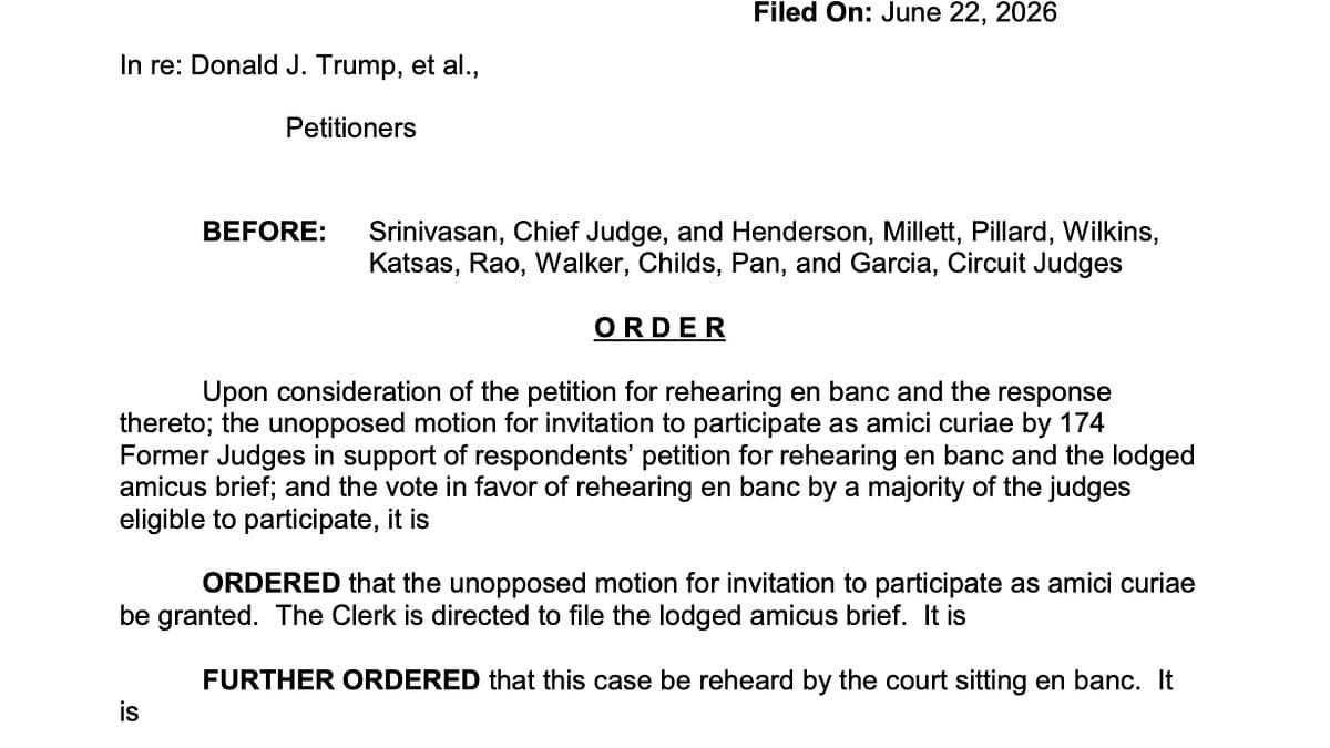 Boasberg Contempt Proceedings