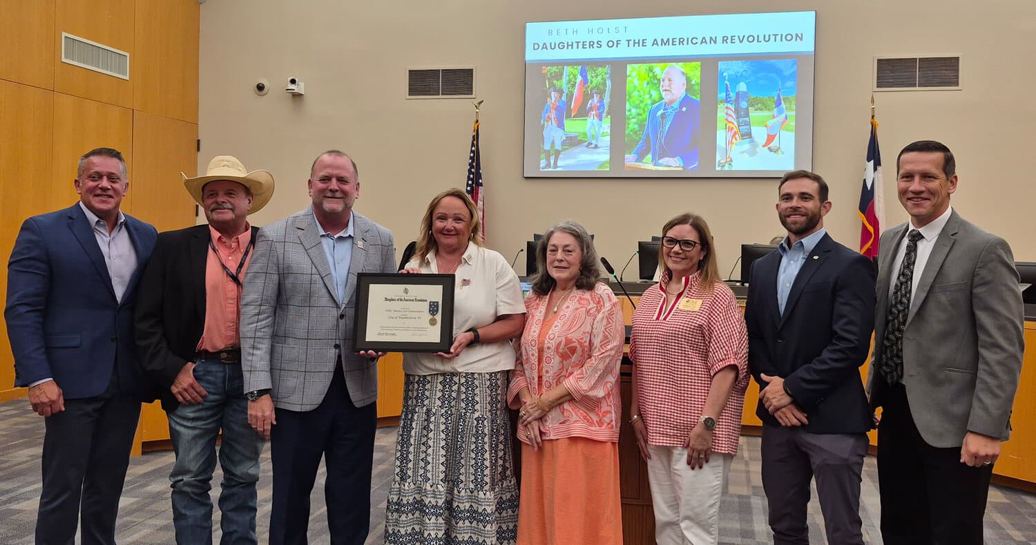 DAR members recognized by Weatherford City Council