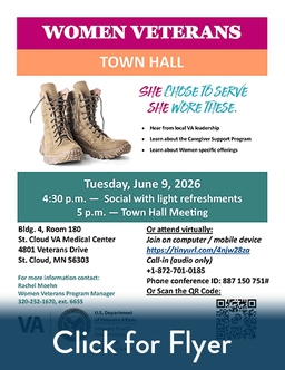 St. Cloud VA Women Veterans Town Hall - Minnesota.gov